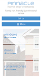 Mobile Screenshot of pinnacle-windows.co.uk